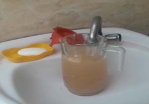 آب شرب گل‌آلود در شیبان + فیلم
