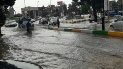 خسارت بارش شدید باران و تگرگ در تربت جام
