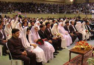 جشن ازدواج دانشجویی در شیراز