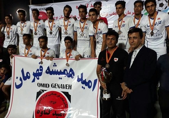 تیم امید گناوه قهرمان لیگ جوانان استان بوشهر شد