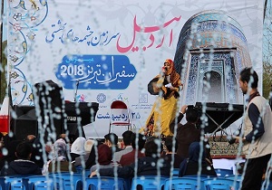 استقبال شهروندان اردبیلی از کاروان سفیران تبریز 2018