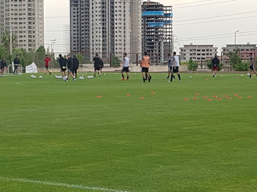 تمرین تیم ملی فوتبال برگزار شد تمرین تیم ملی فوتبال برگزار شد