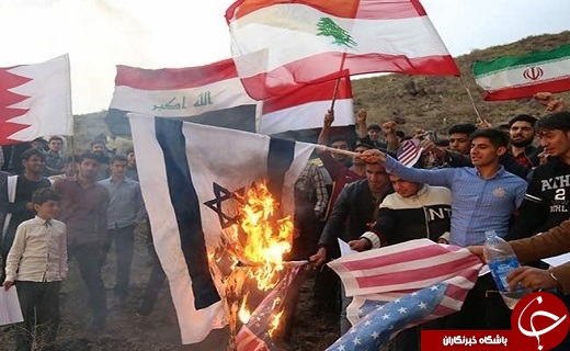 اعتراض دانشجویان قم به انتقال سفارت آمریکا به بيت المقدس+تصویر