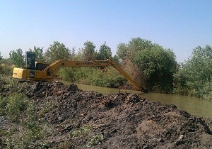 بهبود کمی و کیفی آب رودخانه مارون با اجرای عملیات لایروبی
