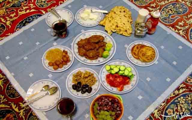 پهن کردن سفره افطار برای هر خانواده ایرانی چقدر آب می&zwnj;خورد؟