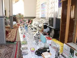 اهدا جهیزیه به عروس عشایری کهگیلویه وبویراحمد