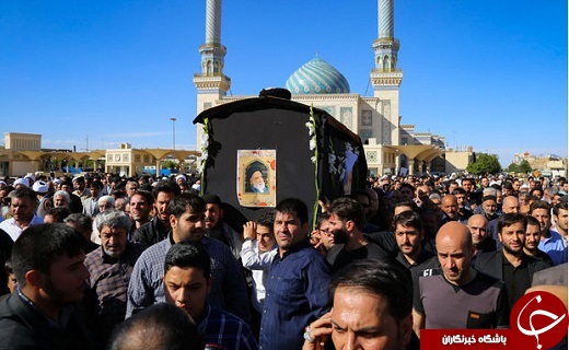 مراسم تشییع و تدفین پیکر حجت&zwnj;الاسلام سیدمهدی طباطبایی در قم+تصاویر