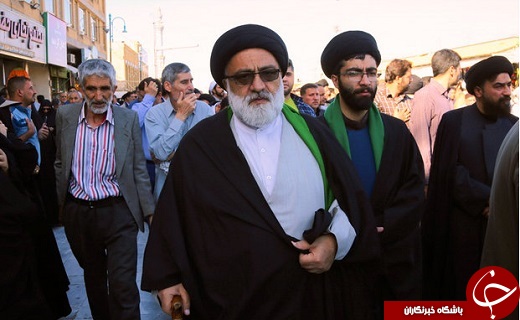 مراسم تشییع و تدفین پیکر حجت&zwnj;الاسلام سیدمهدی طباطبایی در قم+تصاویر