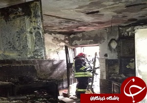 اتصال برق منزل مسکونی را به آتش کشید