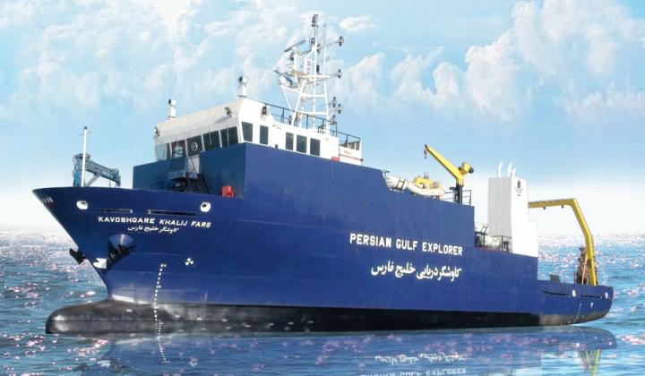 آغاز مرحله دوم گشت تحقیقاتی کاوشگر خلیج فارس