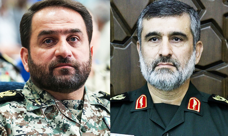 بازدید سردار حاجی&zwnj;زاده و امیر اسماعیلی از منطقه پدافند هوایی تهران