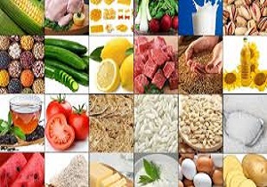 توزیع مواد غذایی در بازار آبادان