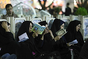 گلستان شهدا اصفهان میزبان جزء‌خوانی قرآن کریم ‌ماه ‌رمضان
