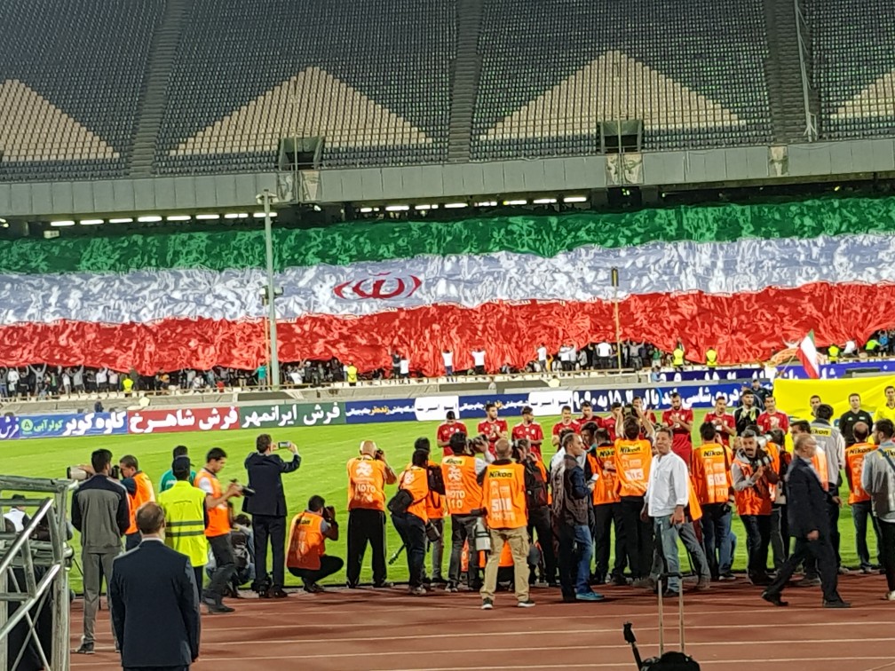 رونمایی از نماد تیم ملی/ حضور کارگردان شهرزاد در ورزشگاه آزادی رونمایی از نماد تیم ملی/ حضور کارگردان شهرزاد در ورزشگاه آزادی