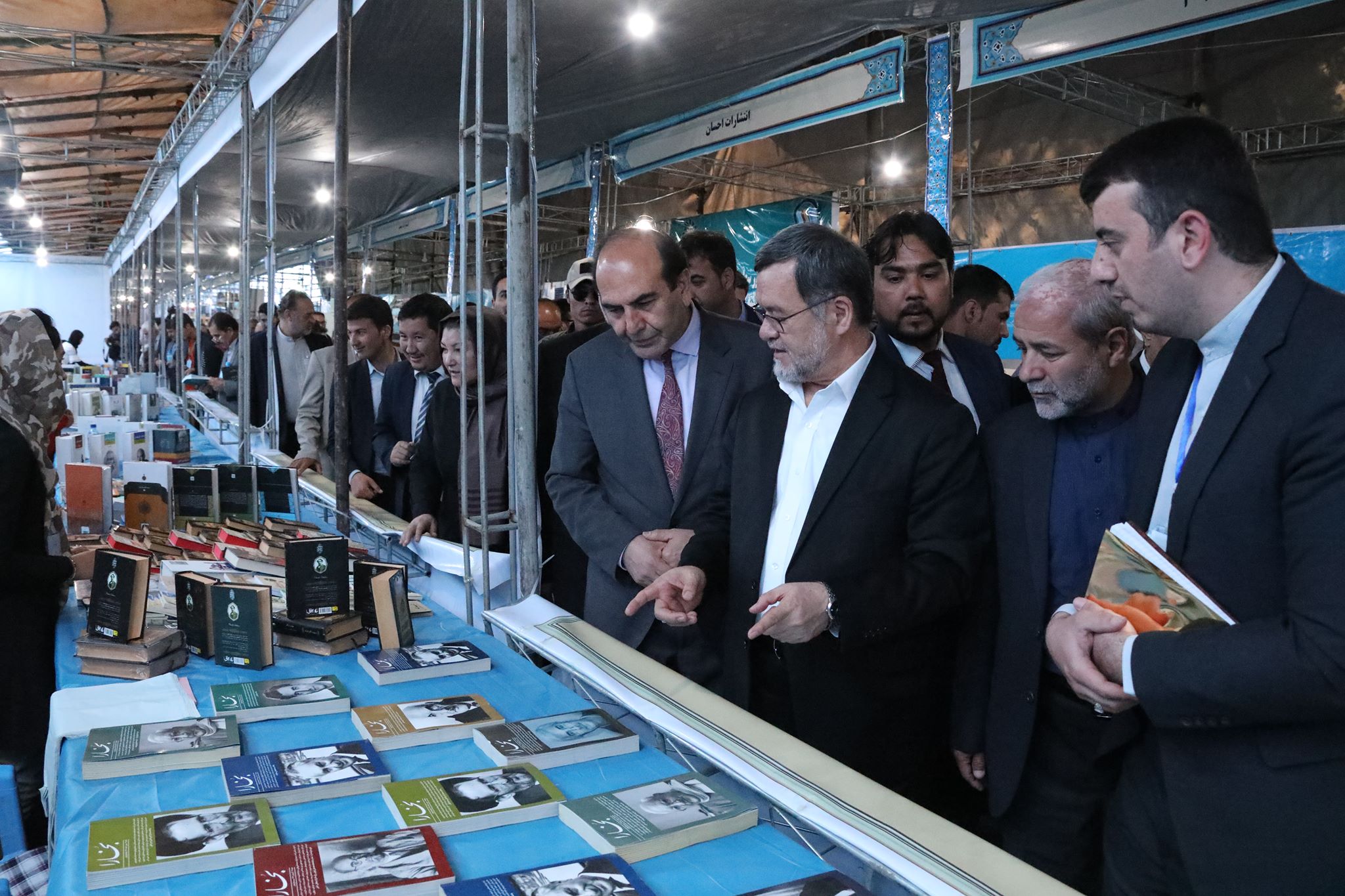 گزارش تصویری از افتتاح نمایشگاه کتاب جمهوری اسلامی ایران در کابل
