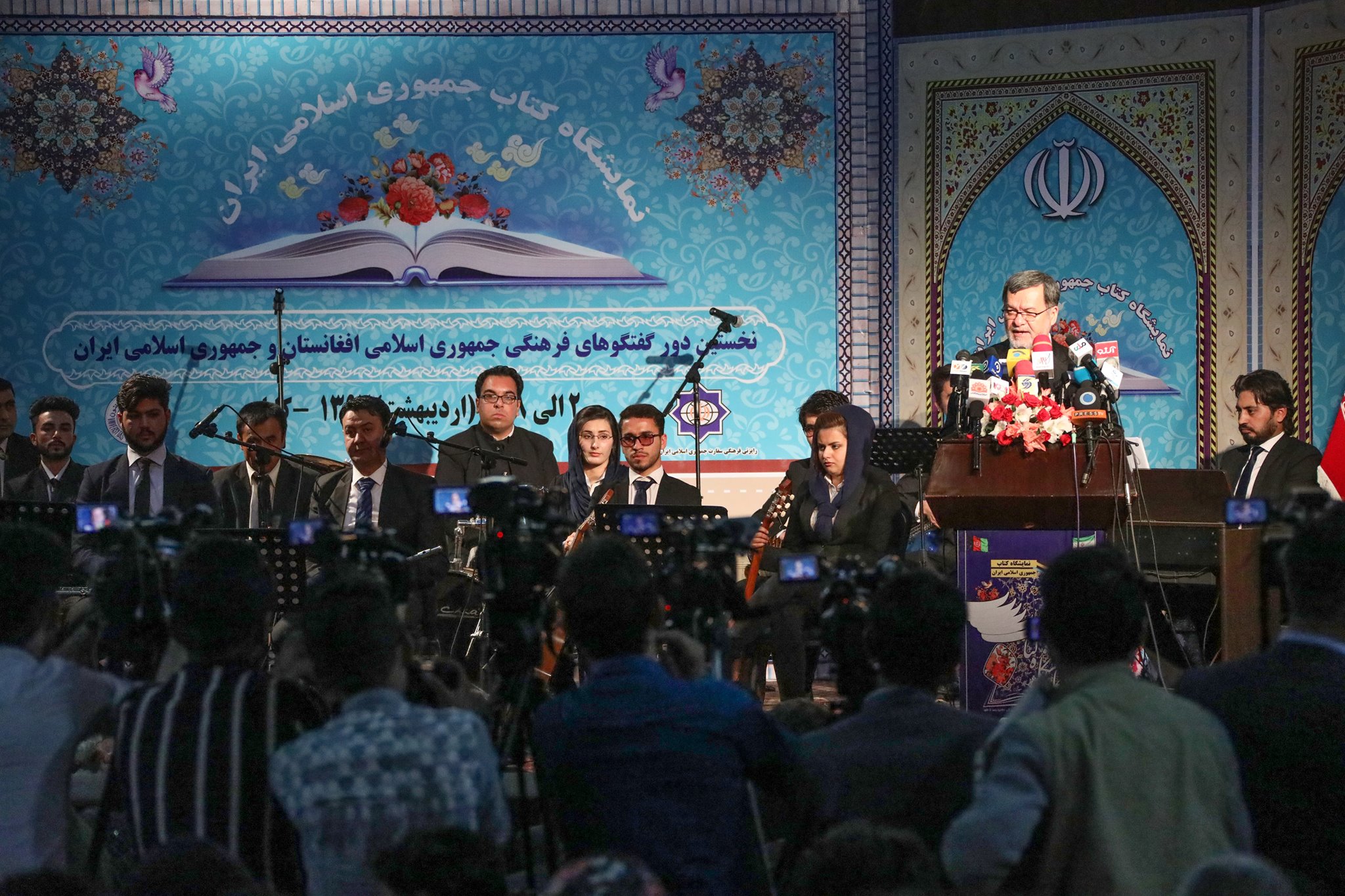 گزارش تصویری از افتتاح نمایشگاه کتاب جمهوری اسلامی ایران در کابل