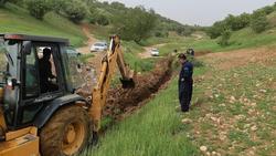 رفع مشکل تامین آب کافی روستای شهرستان جوانرود