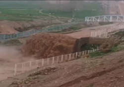 سیل شدید در ترکیه + فیلم