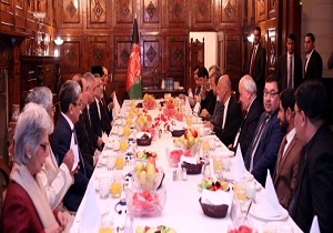 ضیافت افطاری &laquo;اشرف غنی&raquo; با سفرای کشورهای اسلامی