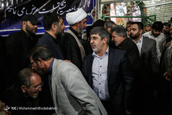 مراسم ختم والده برادران اسماعیلی
