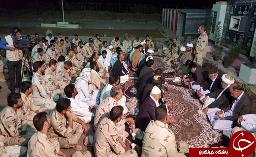 سفر فرمانده مرزبانی ناجا به شمال سیستان و بلوچستان