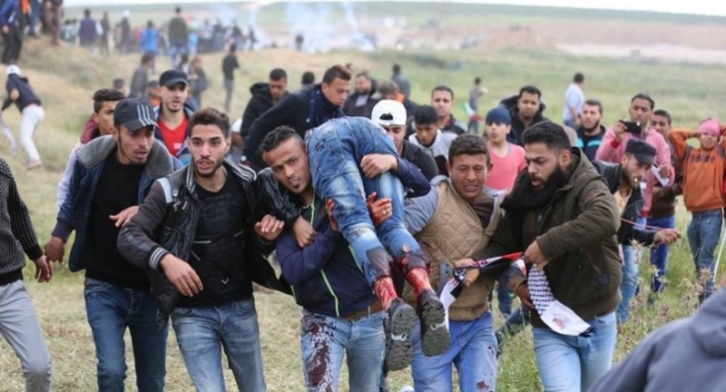 112 شهید و 13 هزار نفر زخمی از آغاز تظاهرات بازگشت