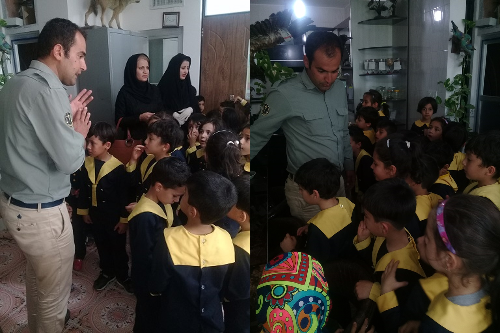 کودکان جوینی از موزه تنوع زیستی این شهرستان بازدید کردند