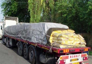 کشف ۳۳ تن برنج قاچاق در شهرستان بندرخمیر
