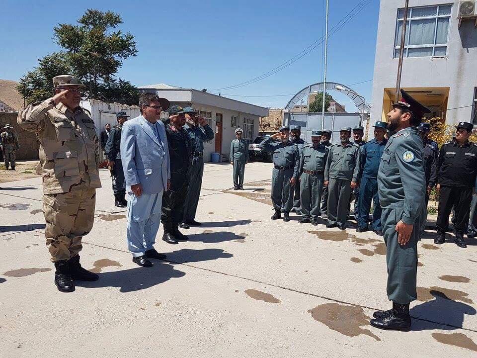 آغاز به کار فرمانده جدید پلیس بادغیس