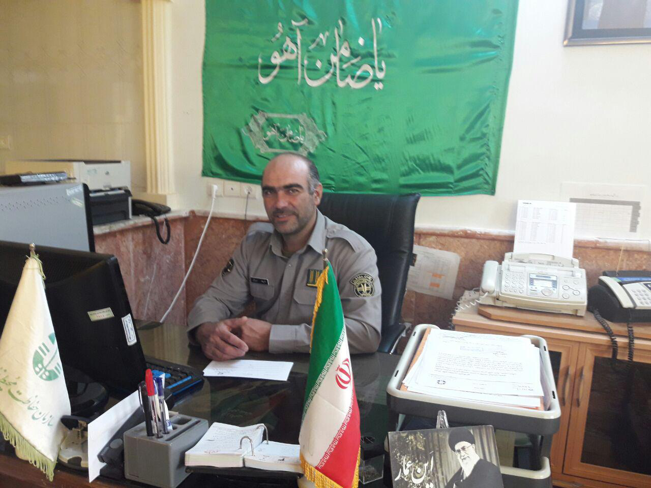دستگیری شکارچی متخلف در کلات