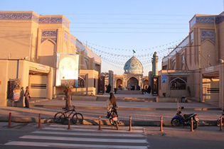 کلنگ طرح مشارکتی تجاری حرم حضرت زینب(س) به زمین زده شد