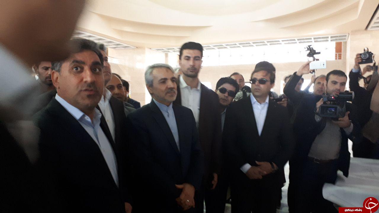بازدید معاون رئیس جمهور از راه آهن ارومیه-مراغه