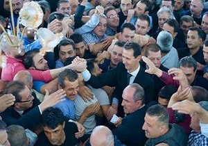 علیرغم گزارشات غلط بی بی سی مردم سوریه حامی بشار اسد هستند