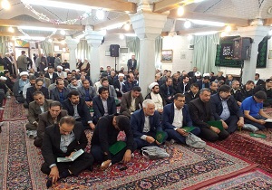 برگزاری مراسم بزرگداشت امام جمعه آبیک