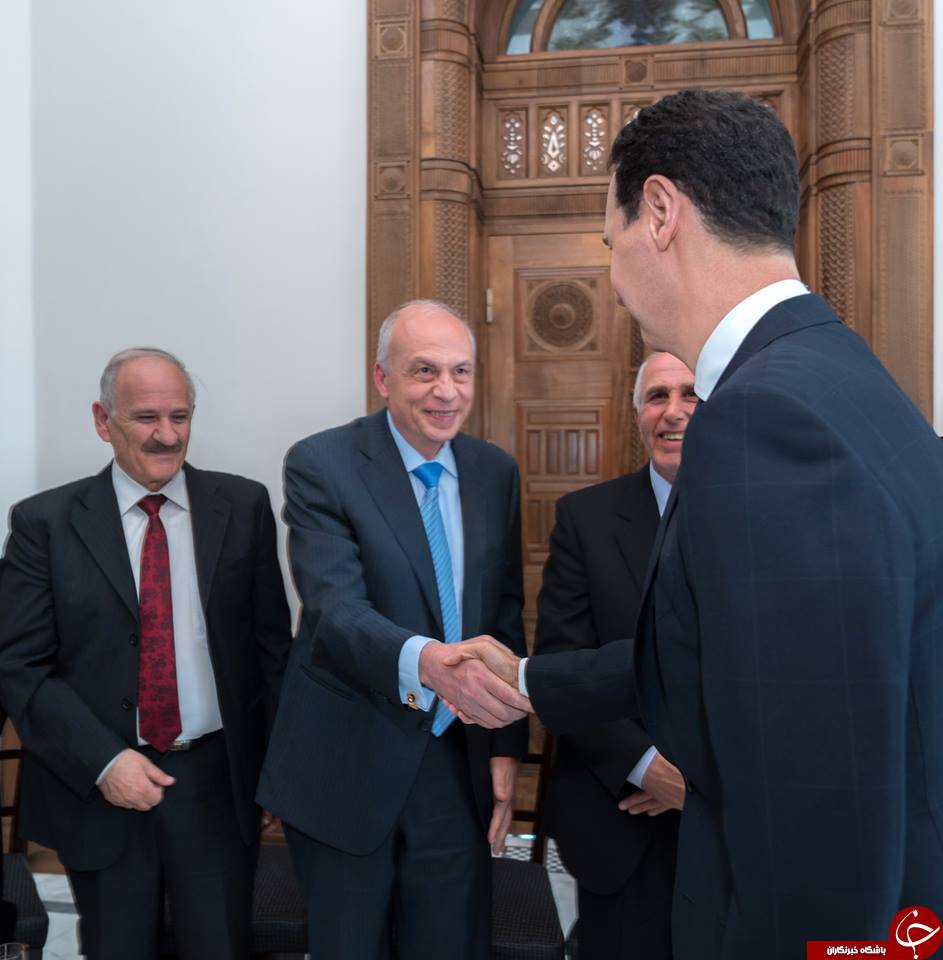 دیدار بشار اسد با نمایندگان ارامنه+ تصاویر