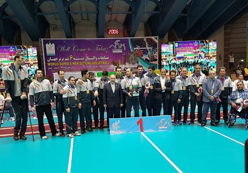 کمیته ملی المپیک قهرمانی تیم ملی والیبال نشسته در لیگ جهانی را تبریک گفت