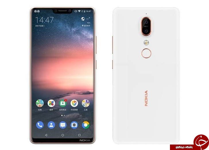 تصاویر رندر Nokia X6 از طراحی notch در این گوشی خبر می&zwnj;دهند +تصاویر