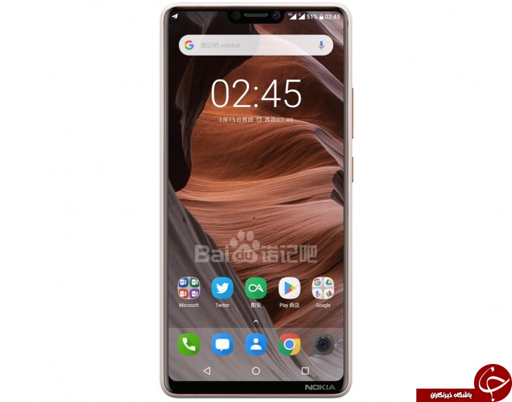 تصاویر رندر Nokia X6 از طراحی notch در این گوشی خبر می&zwnj;دهند +تصاویر