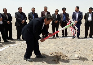 کلنگ ششمین پایگاه اورژانس بین جاده‌ای بافق به زمین زده شد