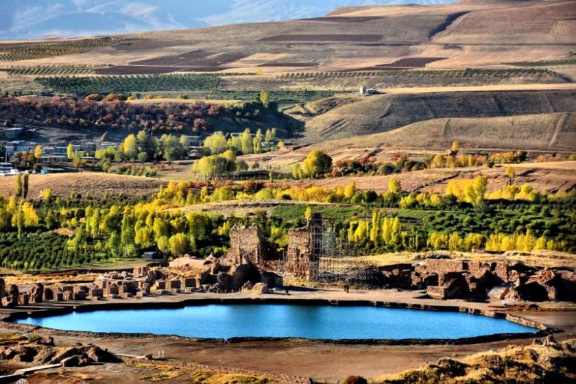 تخت سلیمان در ایران باستان _ تصاویر
