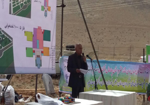 کلنگ بیمارستان یکهزار تخته در شهرکرد به زمین خورد