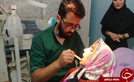 دندانپزشک نیکوکار هزینه&zwnj;های درمان کودک آزاردیده ماهشهری را تقبل کرد+تصاویر