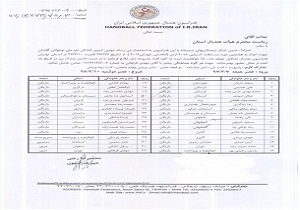 دعوت از نوجوان سمنانی به اردوی تیم ملی هندبال