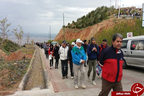 همایش کوه پیمایی خانوادگی در تفرجگاه عون بن علی
