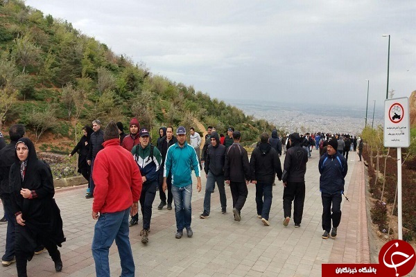 همایش کوه پیمایی خانوادگی در تفرجگاه عون بن علی