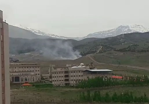 سوزاندن زباله در طبیعت زیبای پایتخت + فیلم