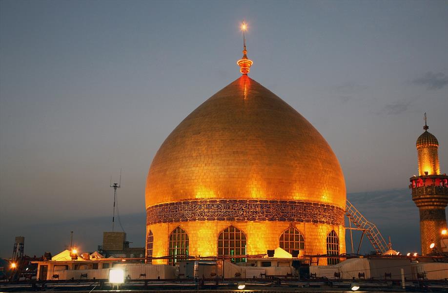 مشرف&zwnj;شدن مسلمان آمریکایی به حرم مطهر حضرت امیر المؤمنین(ع)+تصاویر