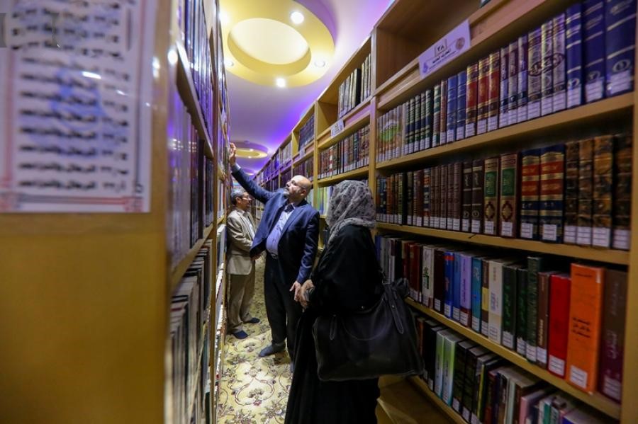 مشرف&zwnj;شدن مسلمان آمریکایی به حرم مطهر حضرت امیر المؤمنین(ع)+تصاویر