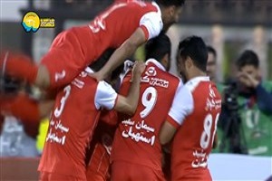 گل اول پرسپولیس به سپیدرود رشت + فیلم