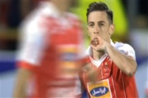 گل دوم پرسپولیس به سپیدرود رشت در 7 اردیبهشت 97 + فیلم